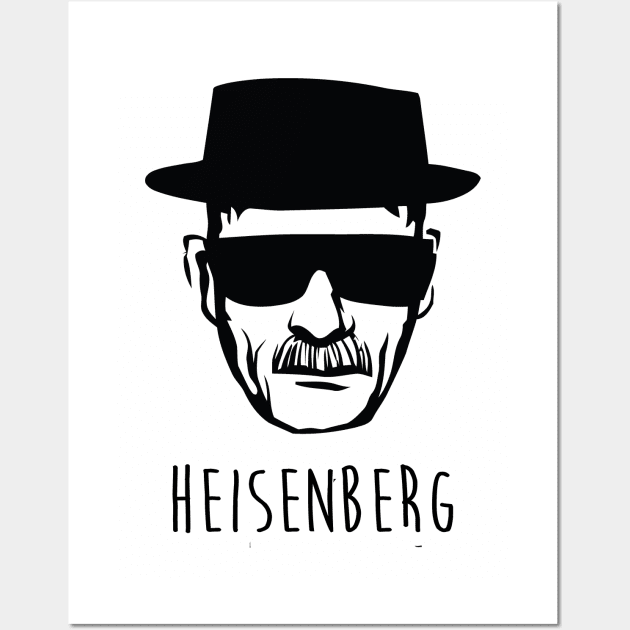 Heisenberg Wall Art by mozarellatees